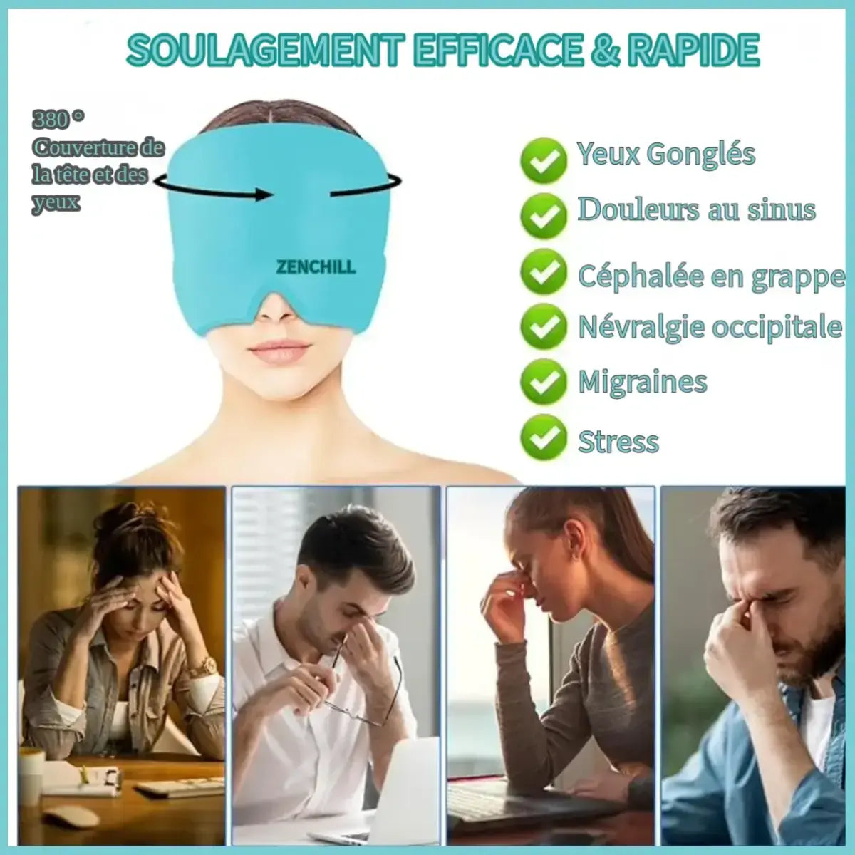 Soulagement efficace & rapide de la tension et du stress